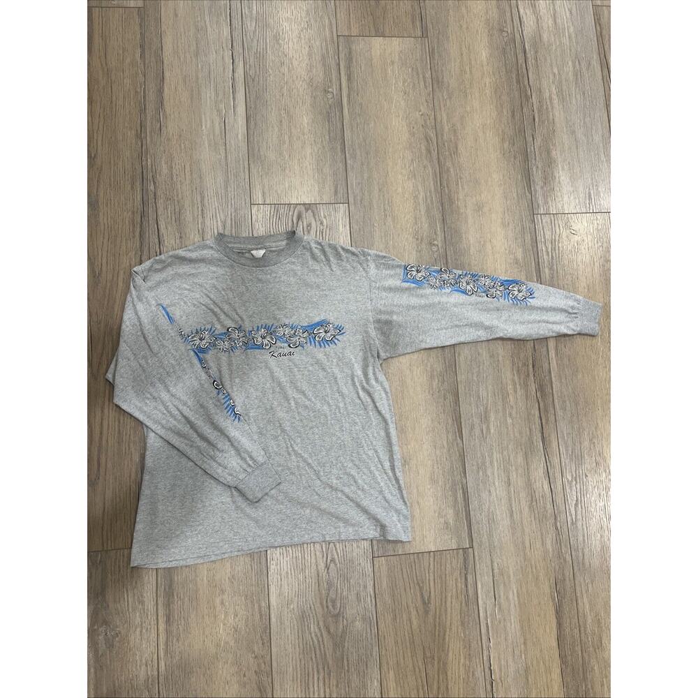 Vintage Y2K Long Sleeve Hawaii Shirt Large 2000s